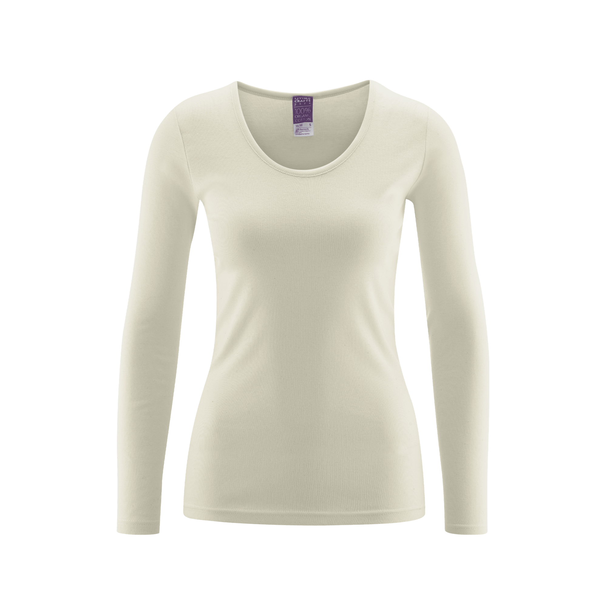 Organic Cotton Thermal Long Sleeve T-shirt: Womens - REGN
