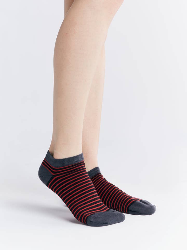 Organic Cotton Trainer Socks (6 Pack) - REGN