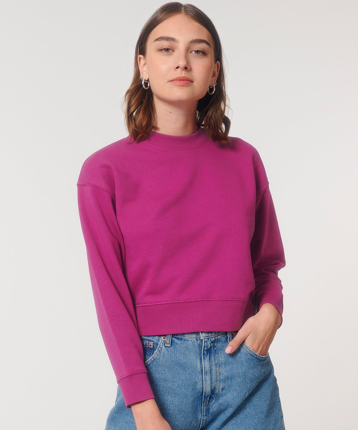 Organic Cropped Sweatshirt: Womens - REGN