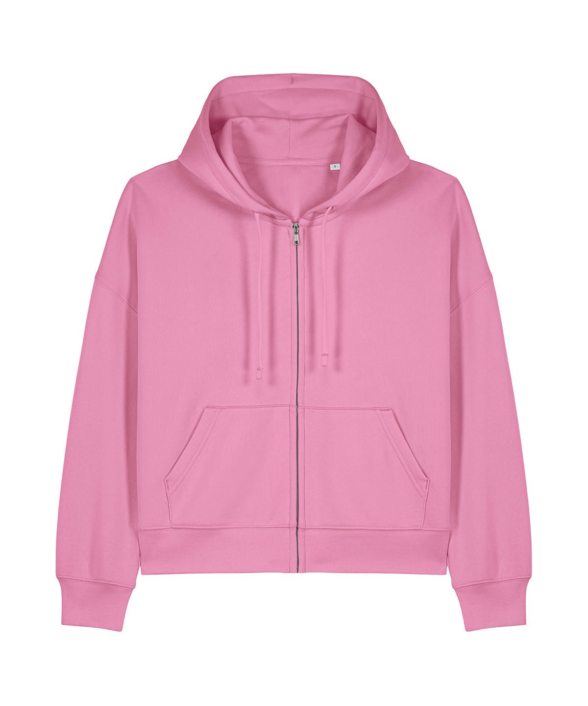 Organic Dropped Shoulder Zipped Hoodie: Womens - REGN