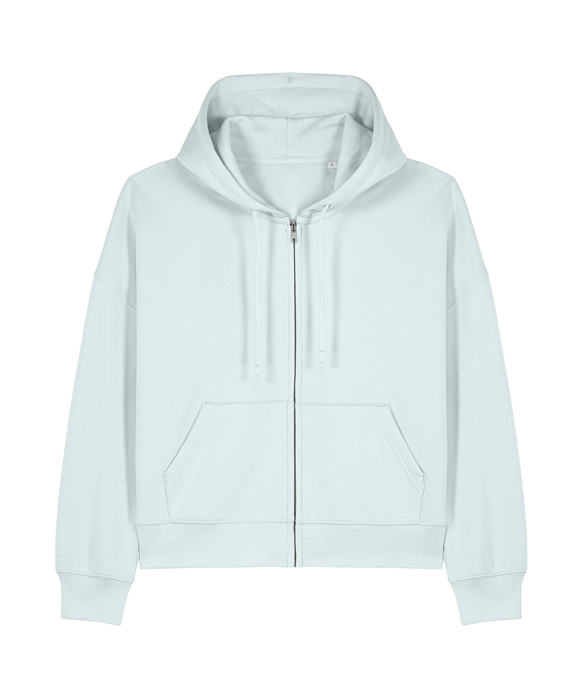 Organic Dropped Shoulder Zipped Hoodie: Womens - REGN