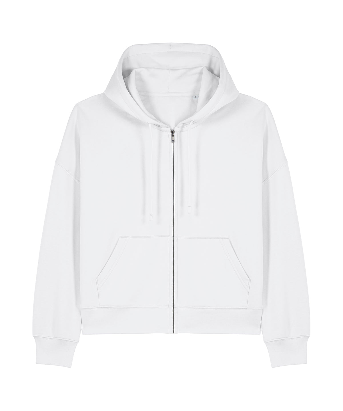 Organic Dropped Shoulder Zipped Hoodie: Womens - REGN
