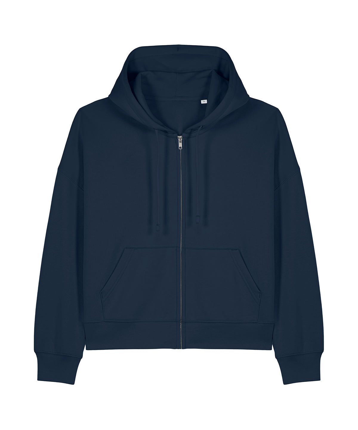 Organic Dropped Shoulder Zipped Hoodie: Womens - REGN