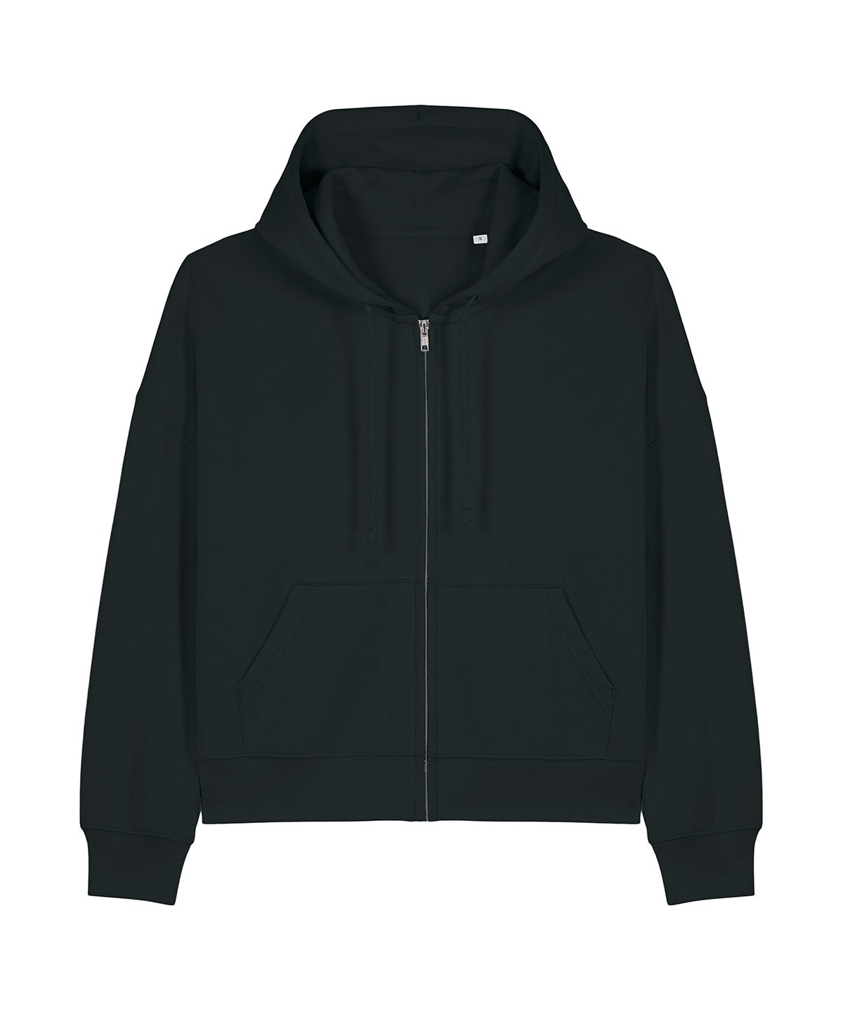 Organic Dropped Shoulder Zipped Hoodie: Womens - REGN