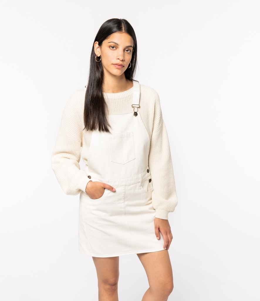 Organic Dungarees Dress: Womens - REGN