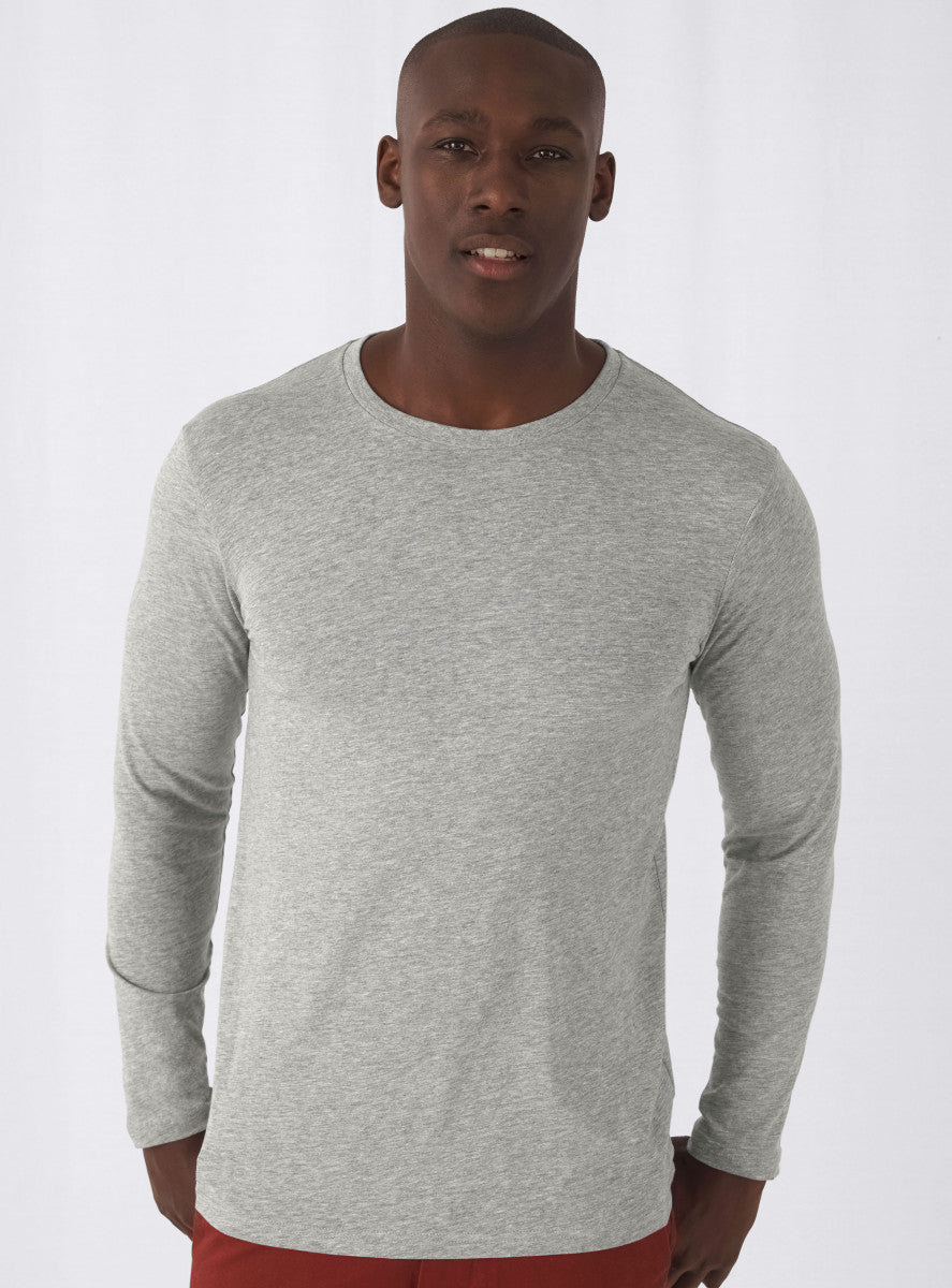 Organic Essential Long Sleeve T-shirt: Mens - REGN