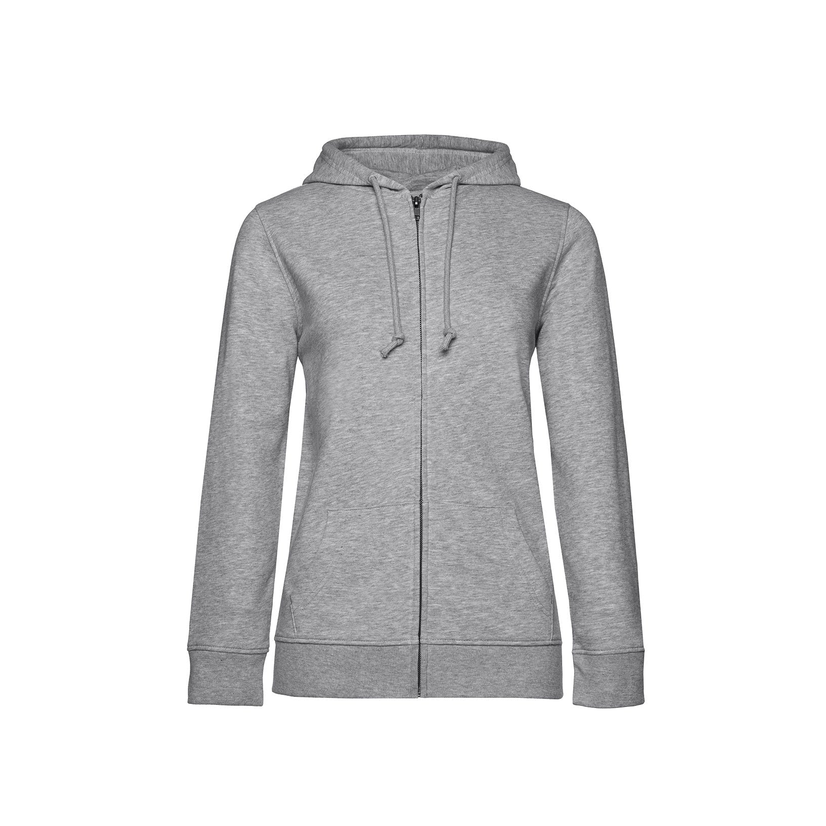 Organic Essential Zipped Hoodie: Womens - REGN