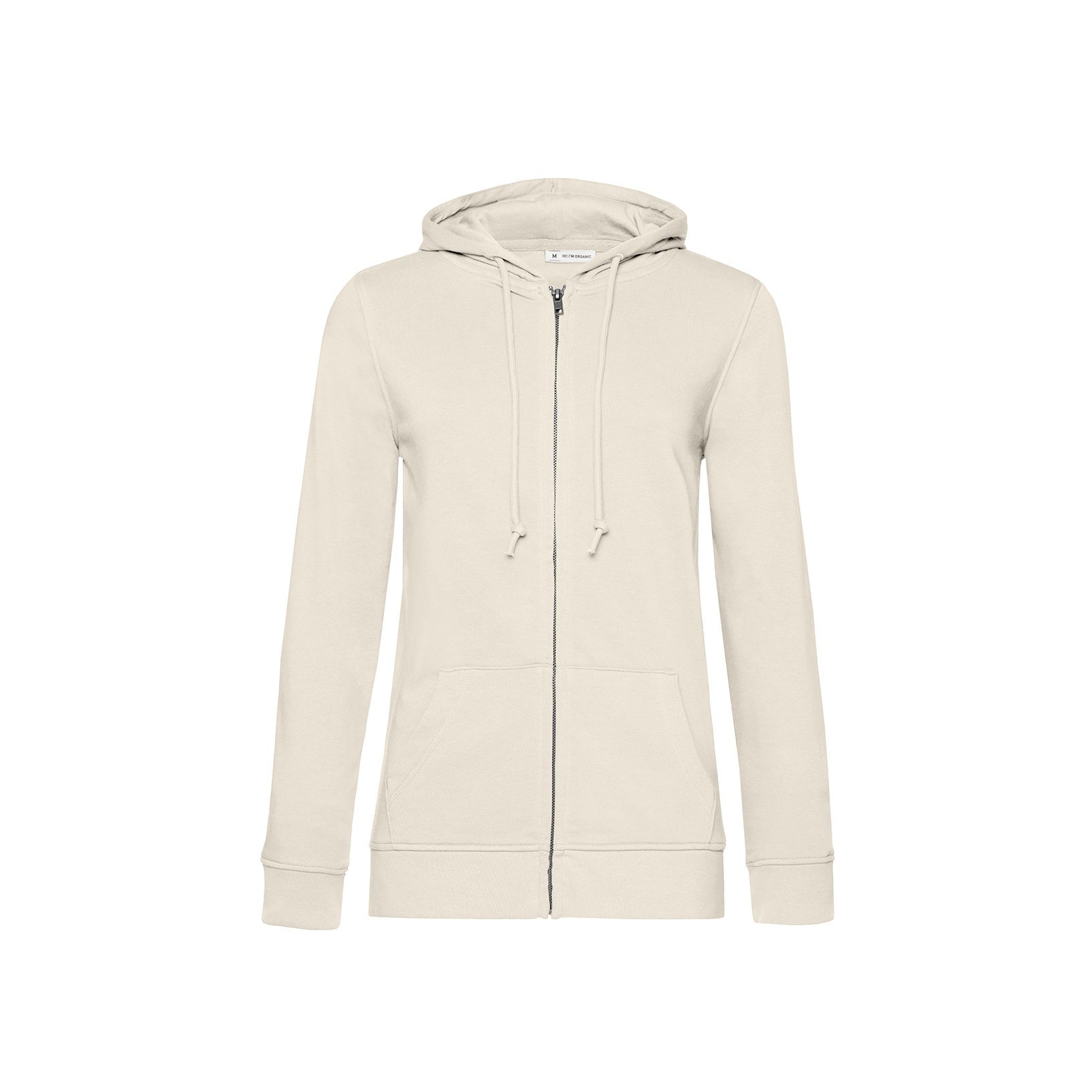 Organic Essential Zipped Hoodie: Womens - REGN