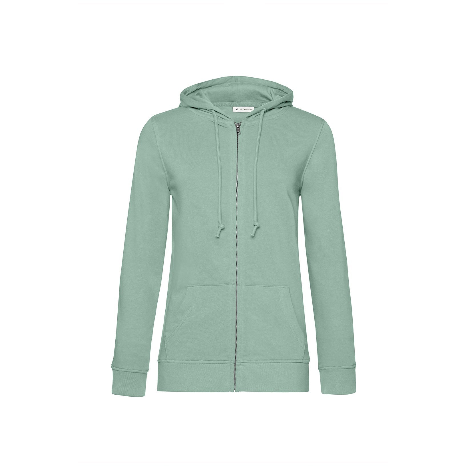Organic Essential Zipped Hoodie: Womens - REGN