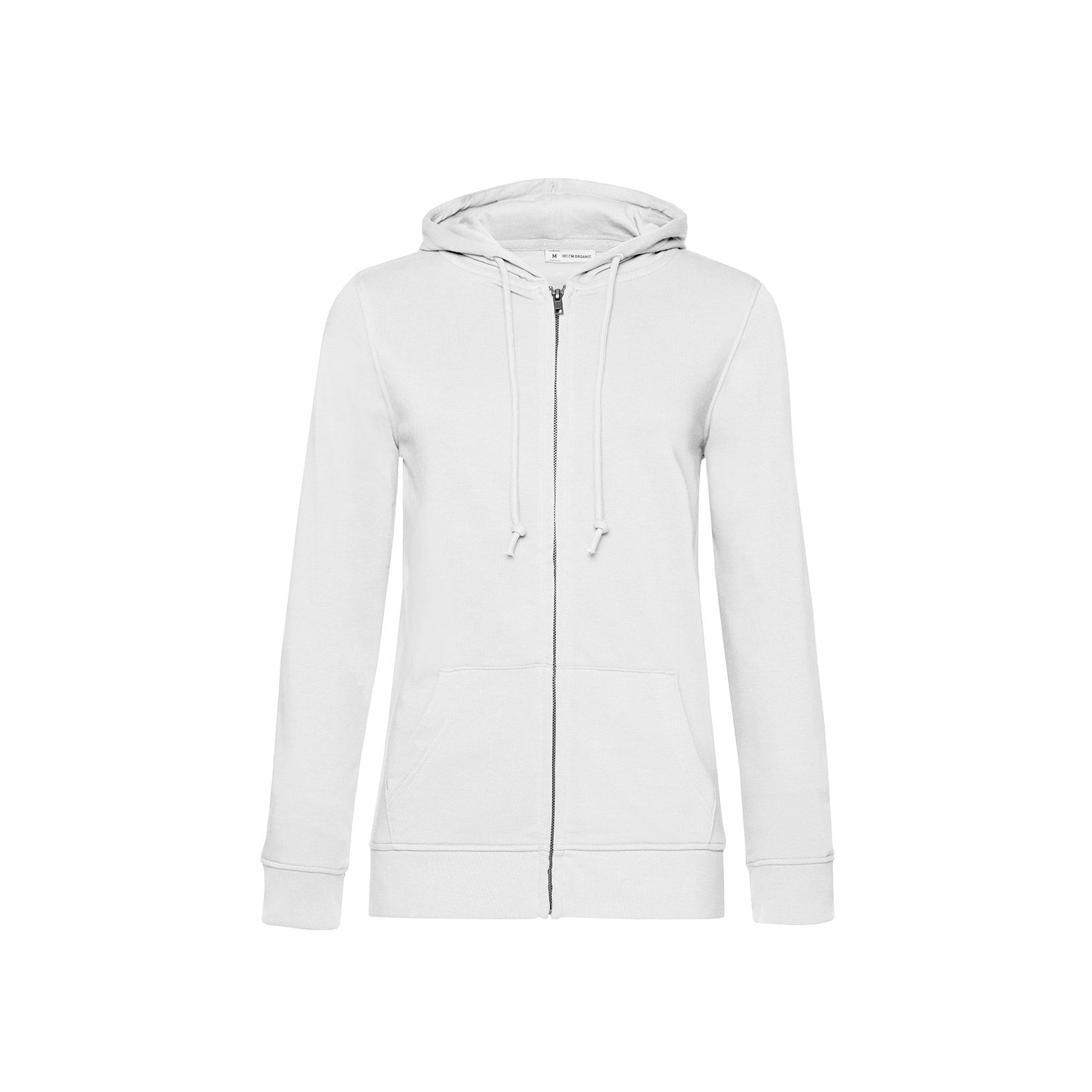 Organic Essential Zipped Hoodie: Womens - REGN