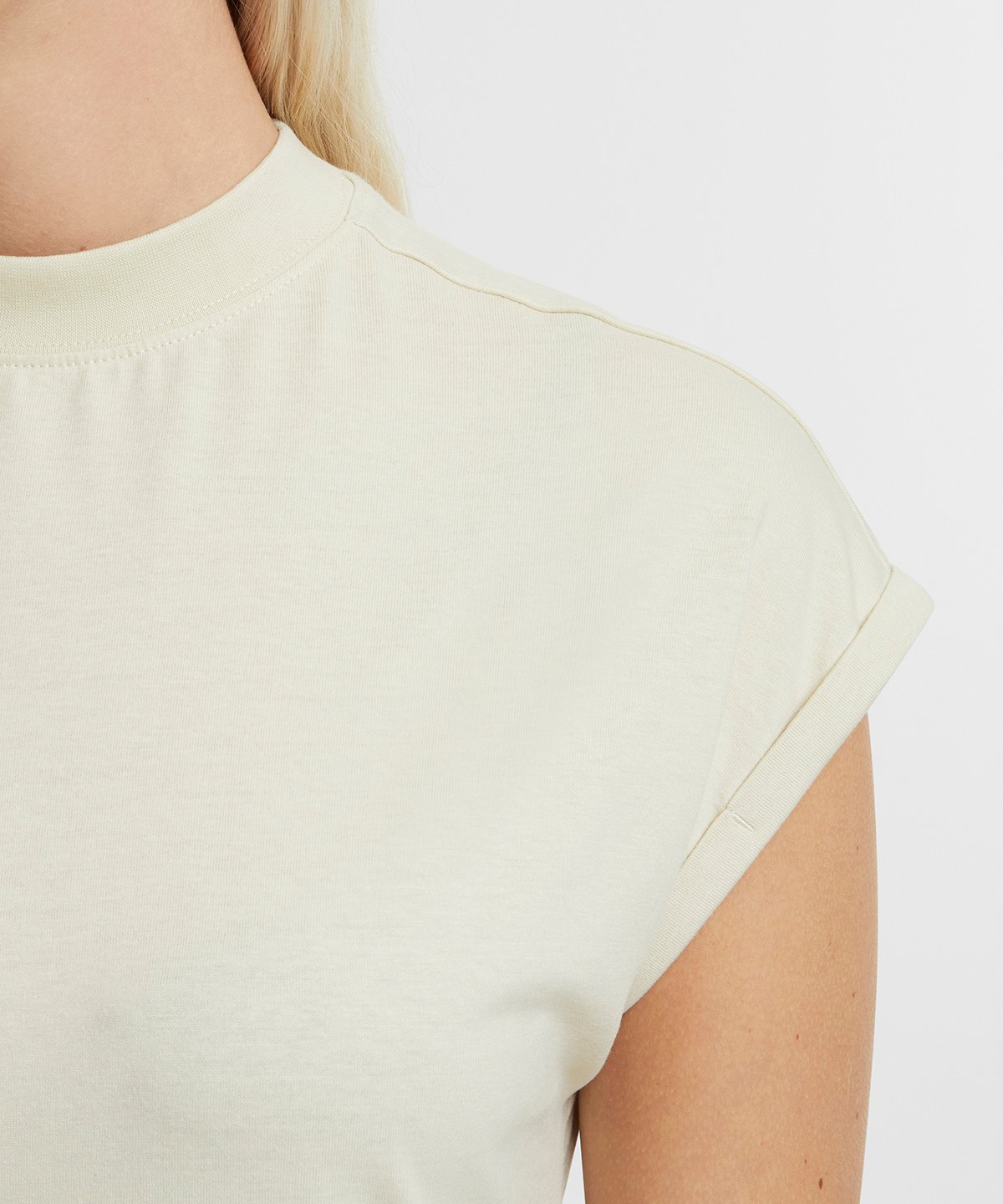 Organic Extended Shoulder T-shirt Dress: Womens - REGN