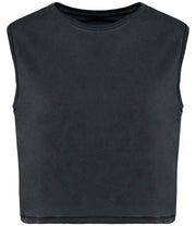 Organic Faded Cropped Tank Top: Womens - REGN