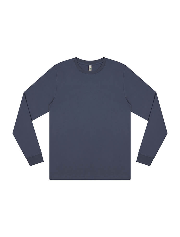 Organic Faded Long Sleeve T-shirt: Mens - REGN
