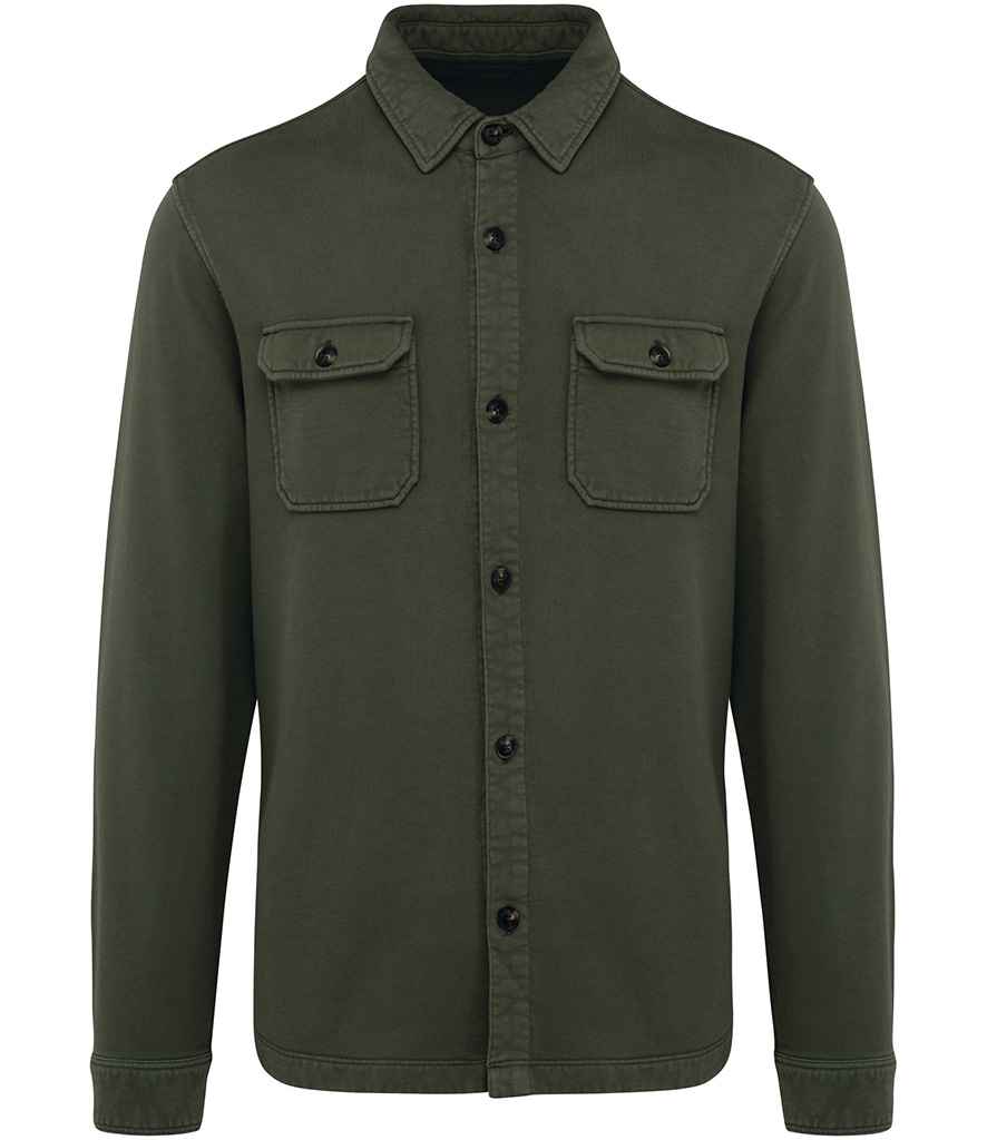 Organic Faded Overshirt: Mens - REGN