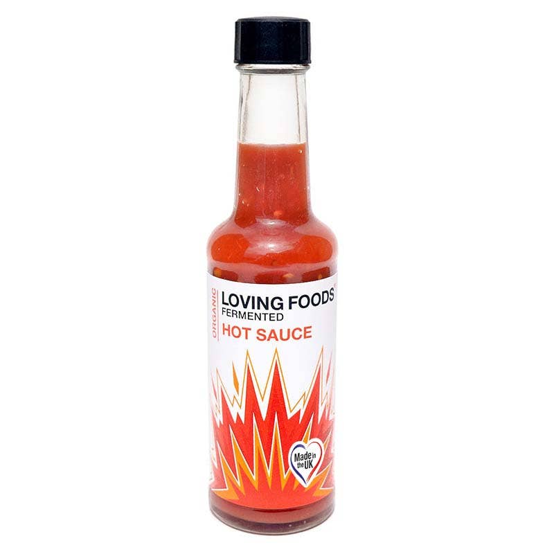 Organic Fermented Hot Sauce – Unpasteurised Chilli Sauce 150ml Vegan - REGN
