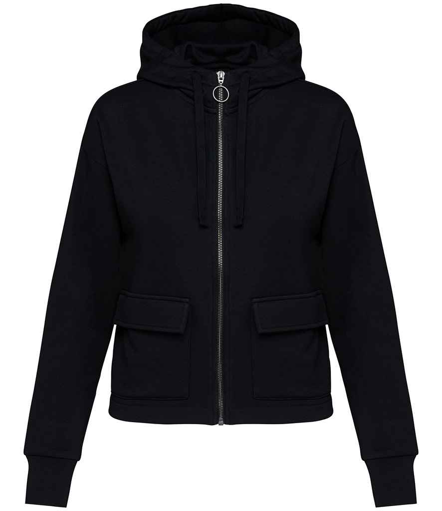 Organic Full Zip Hooded Sweatshirt: Womens - REGN