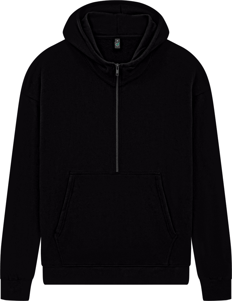 Organic Half Zip Hoodie: Unisex - REGN