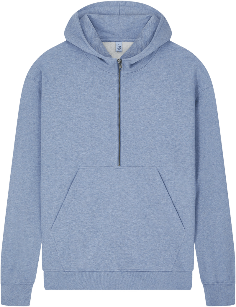 Organic Half Zip Hoodie: Unisex - REGN
