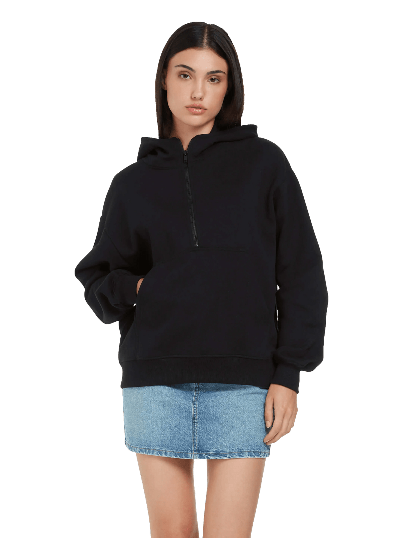 Organic Half Zip Hoodie: Unisex - REGN