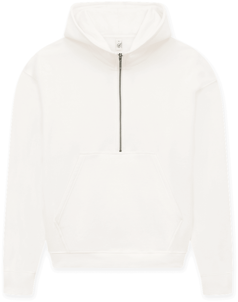 Organic Half Zip Hoodie: Womens - REGN