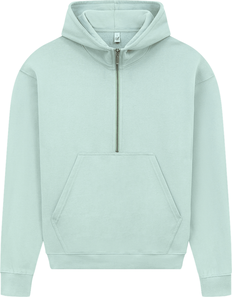 Organic Half Zip Hoodie: Womens - REGN