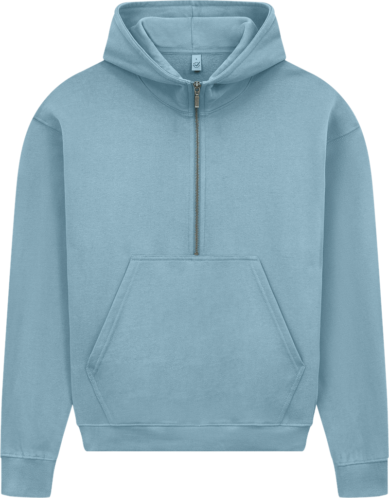 Organic Half Zip Hoodie: Womens - REGN