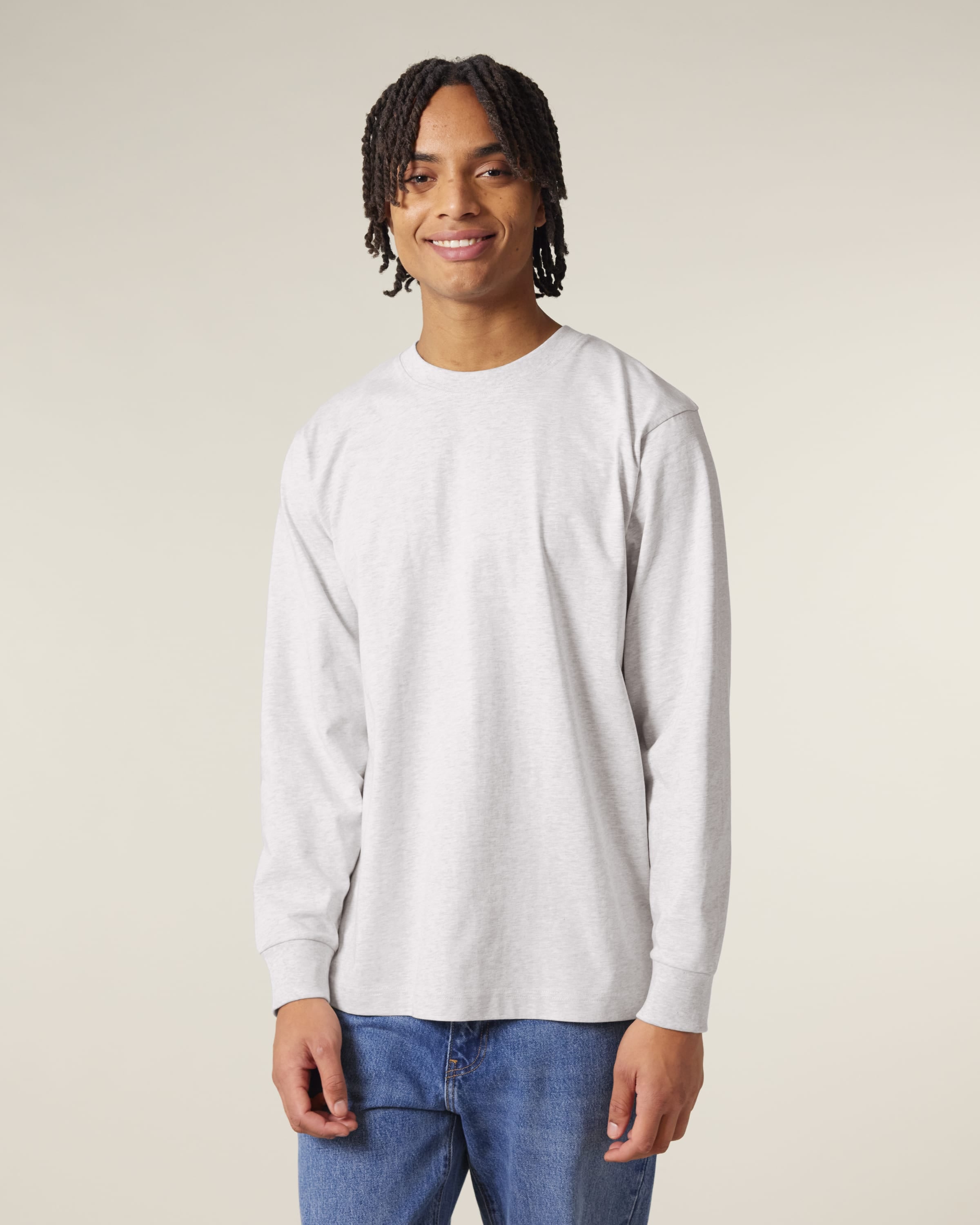 Organic Heavyweight Relaxed Long Sleeve T-shirt: Unisex - REGN