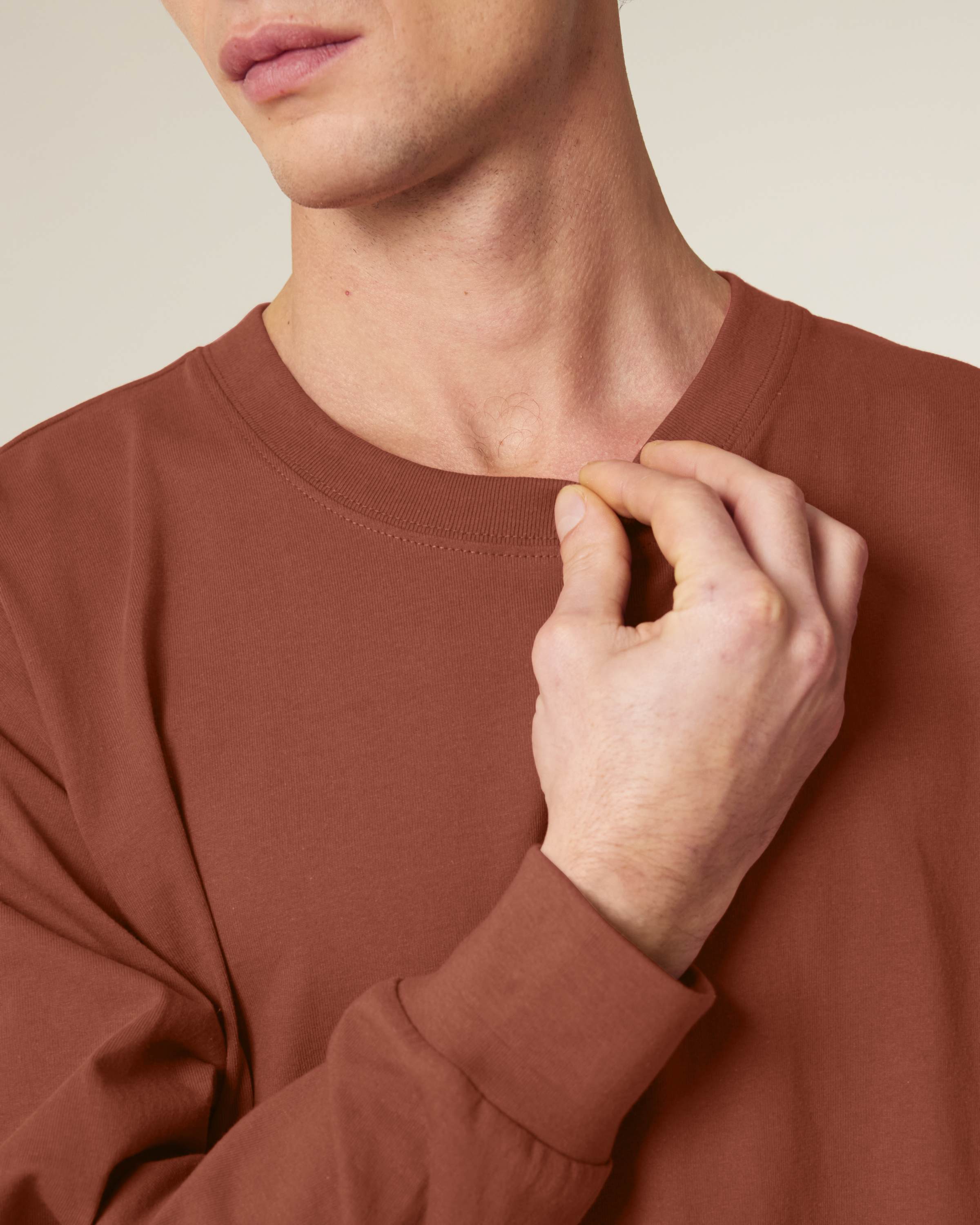 Organic Heavyweight Relaxed Long Sleeve T-shirt: Unisex - REGN