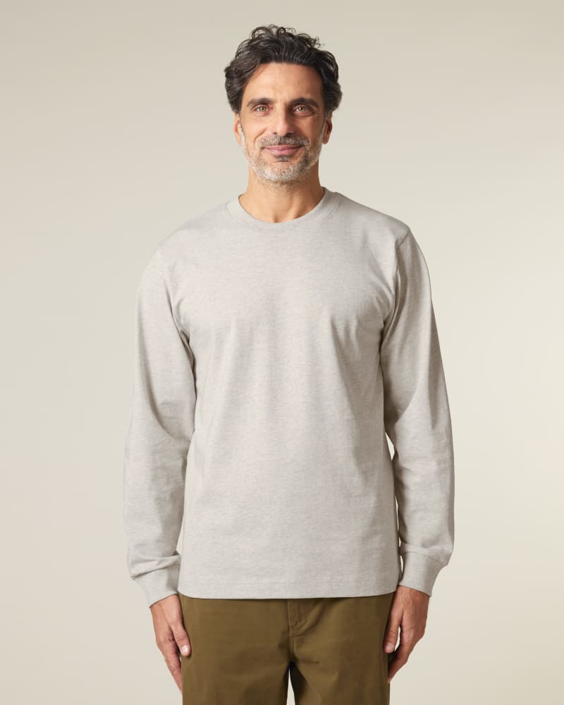 Organic Heavyweight Relaxed Long Sleeve T-shirt: Unisex - REGN