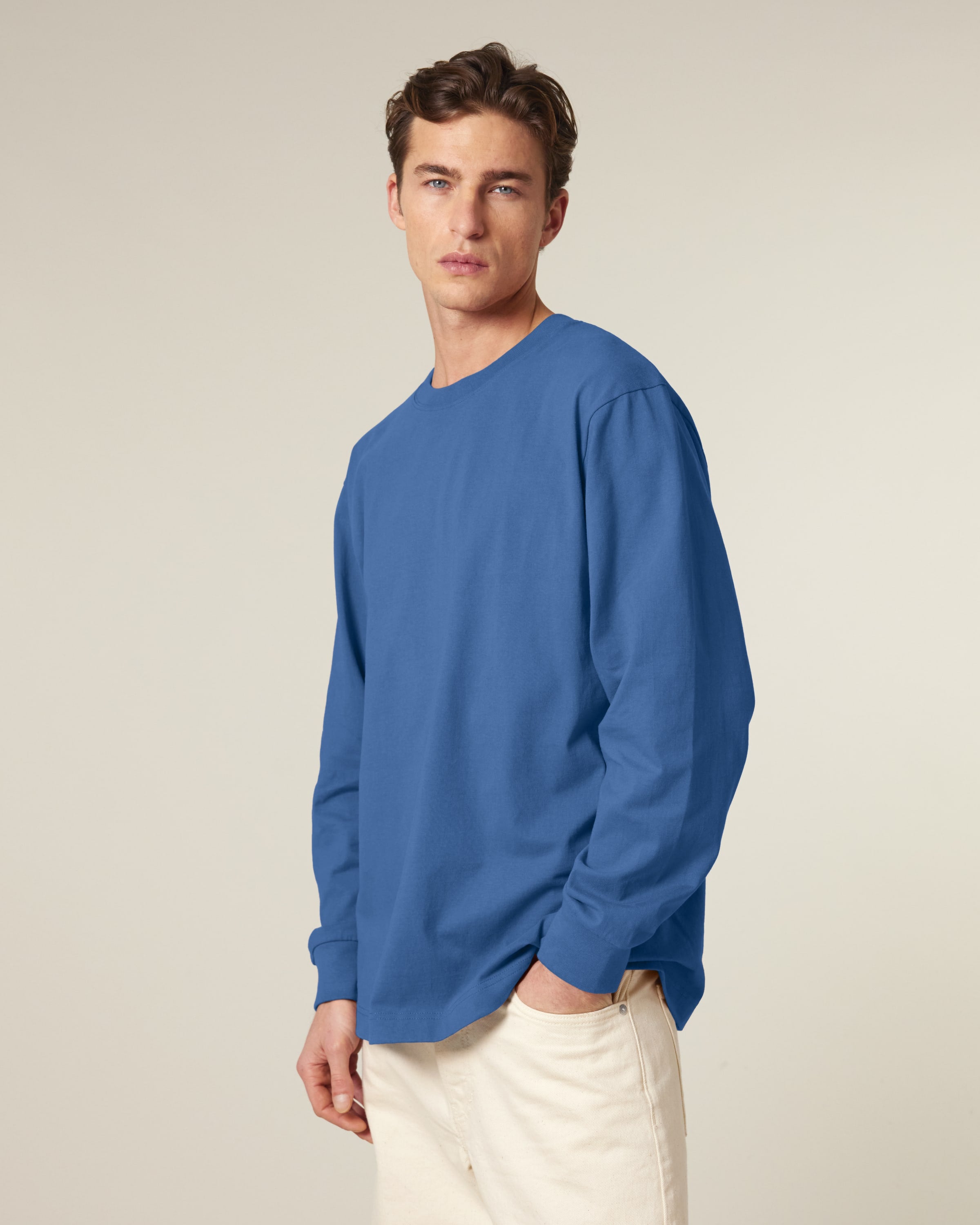 Organic Heavyweight Relaxed Long Sleeve T-shirt: Unisex - REGN