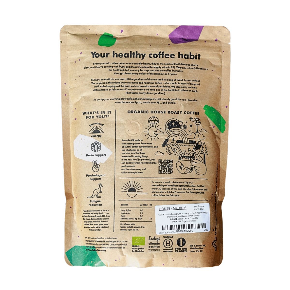 Organic House Roast Coffee - REGN