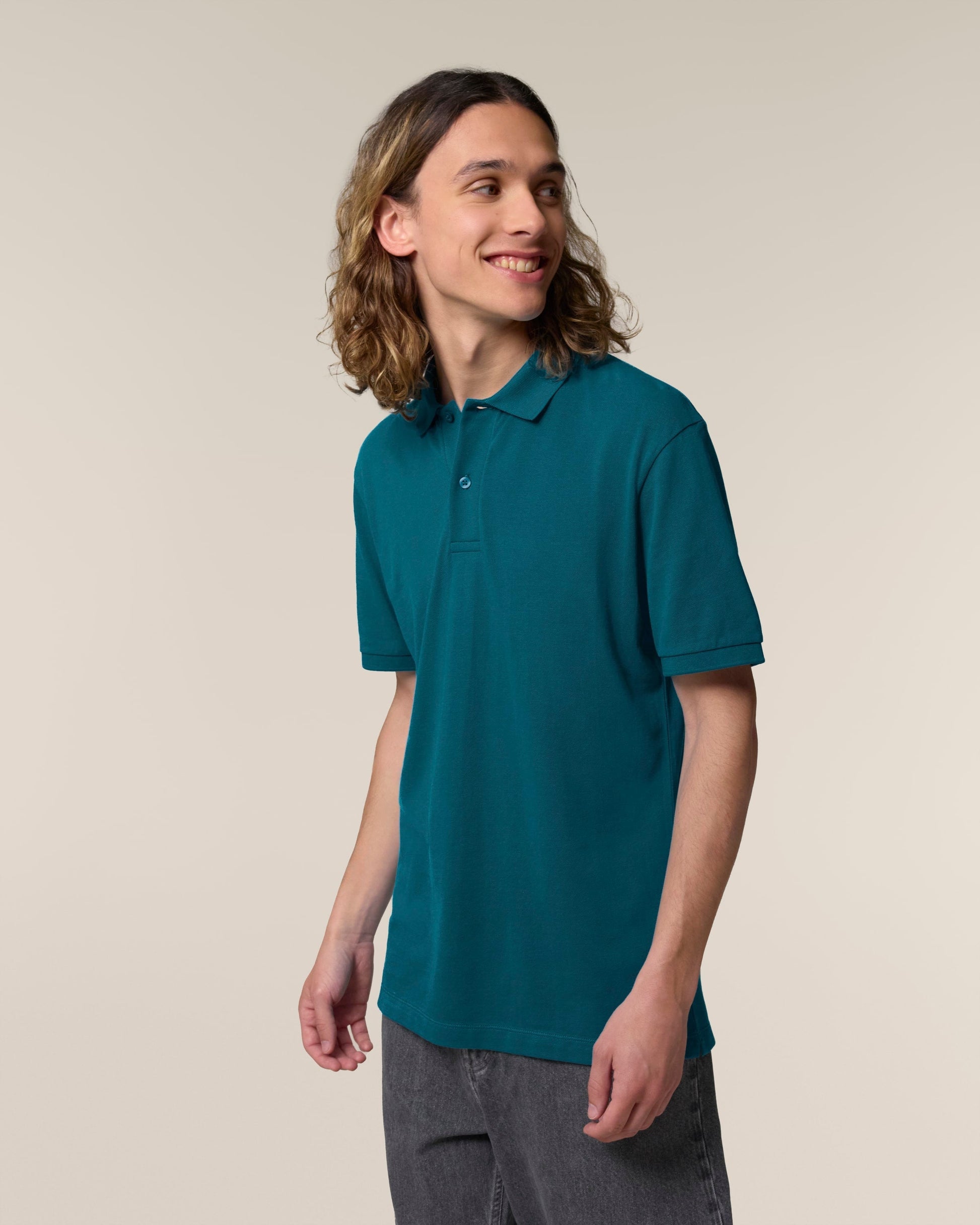 Organic Lightweight Polo Shirt: Mens - REGN
