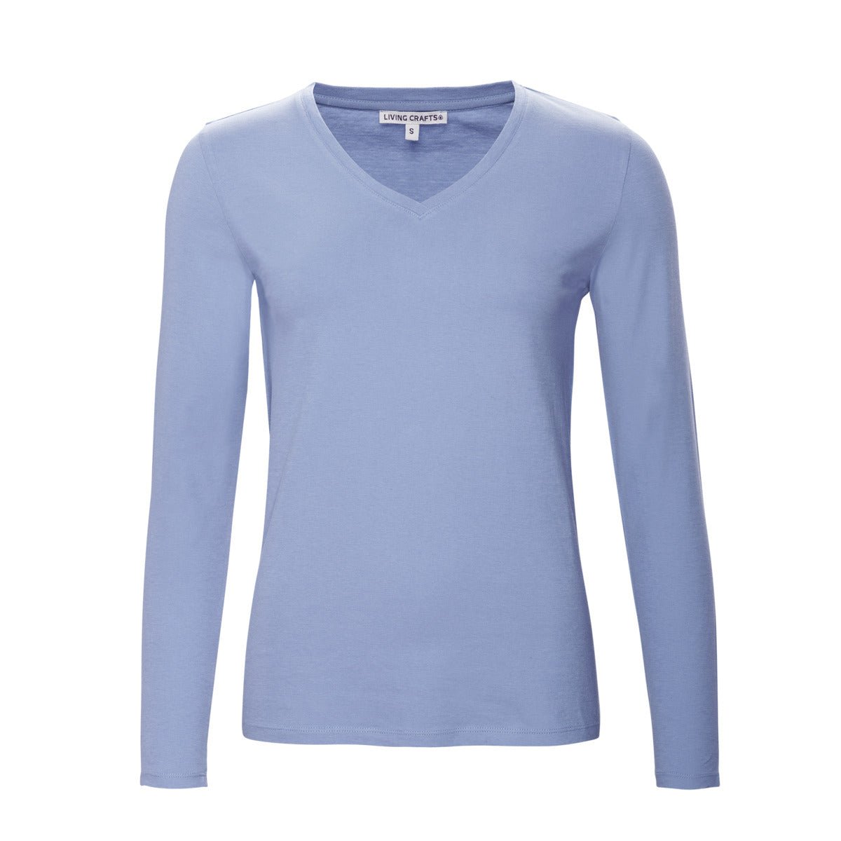 Organic Long Sleeve V-neck: Womens - REGN