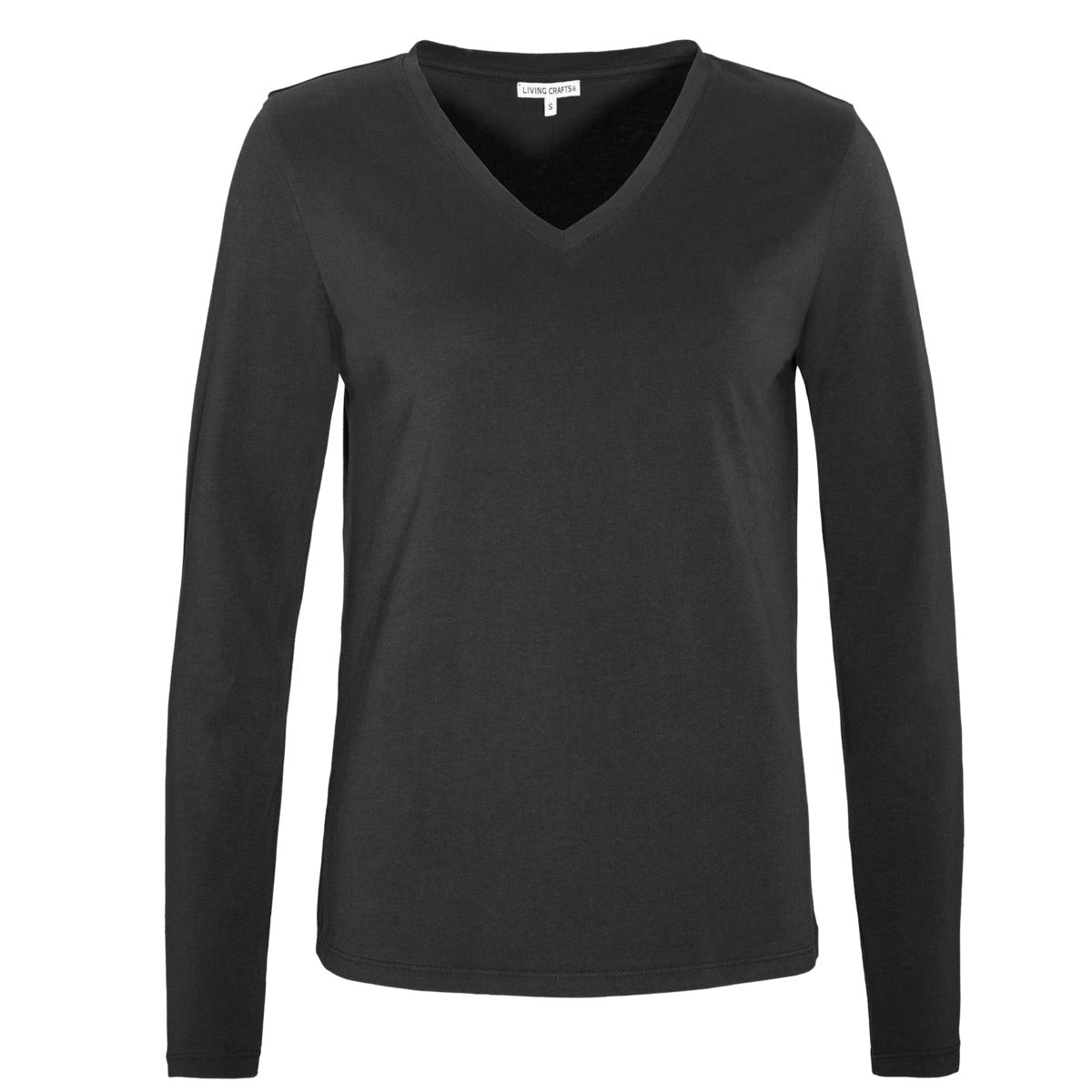 Organic Long Sleeve V-neck: Womens - REGN