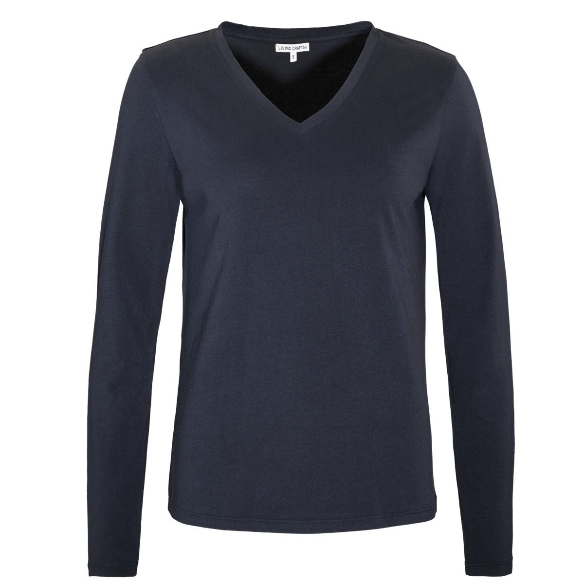 Organic Long Sleeve V-neck: Womens - REGN