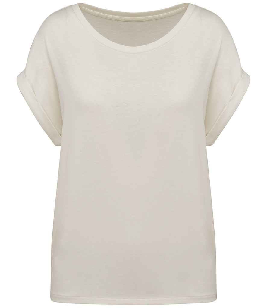 Organic Loose Fit Roll Sleeve T-shirt: Womens - REGN