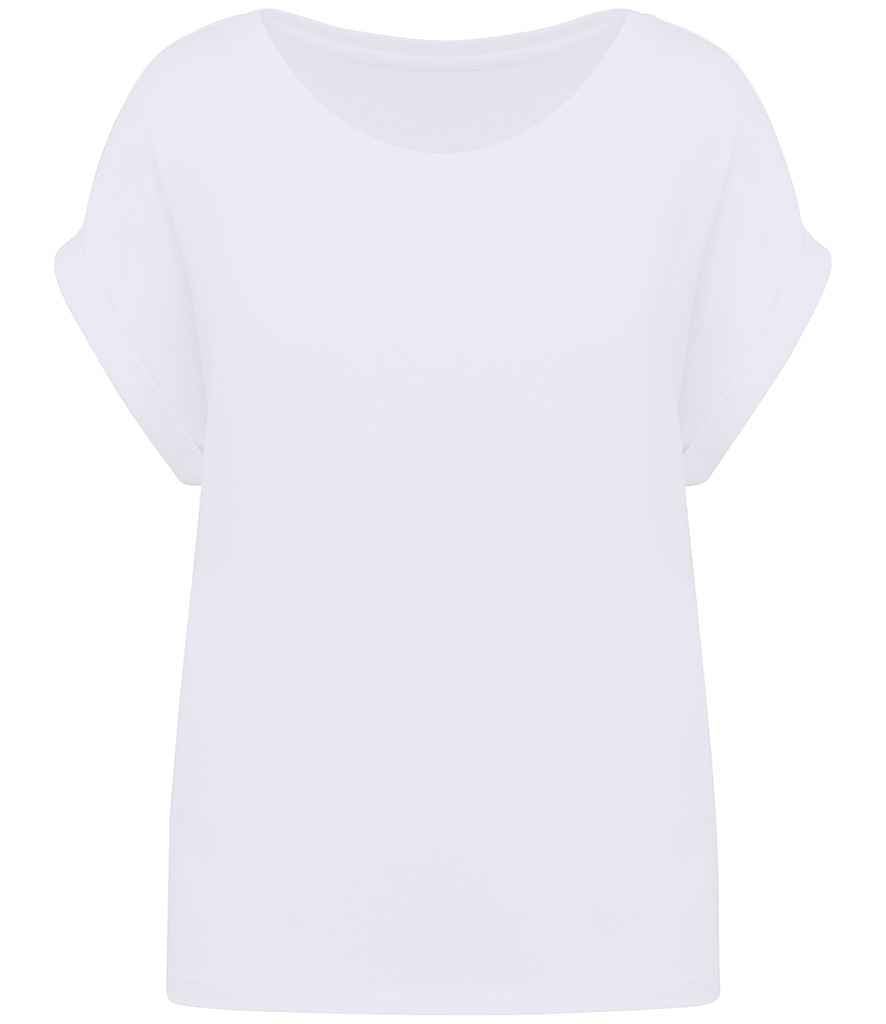 Organic Loose Fit Roll Sleeve T-shirt: Womens - REGN