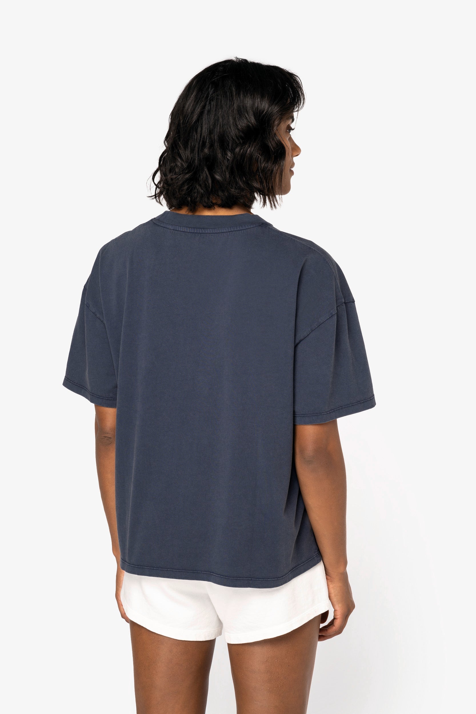Organic Oversize Washed T-shirt: Womens - REGN