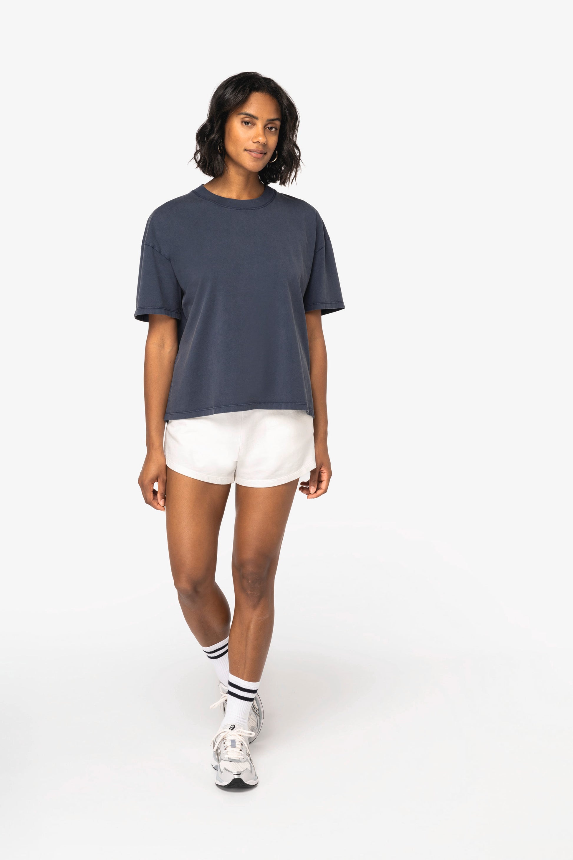 Organic Oversize Washed T-shirt: Womens - REGN