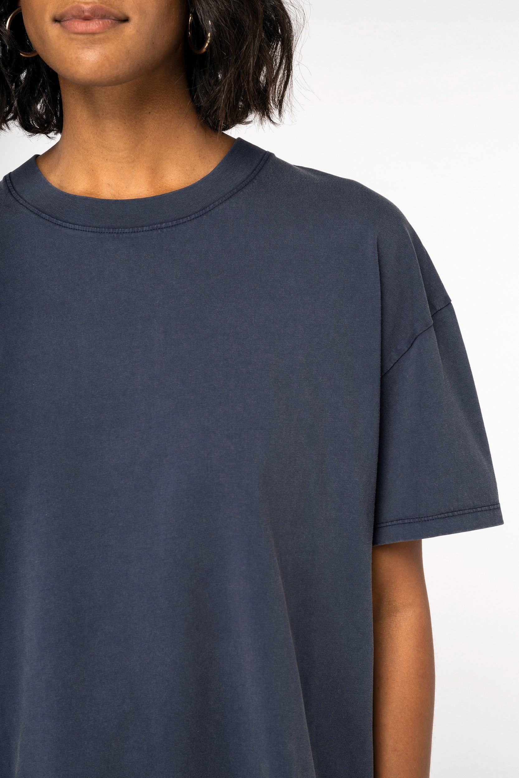 Organic Oversize Washed T-shirt: Womens - REGN