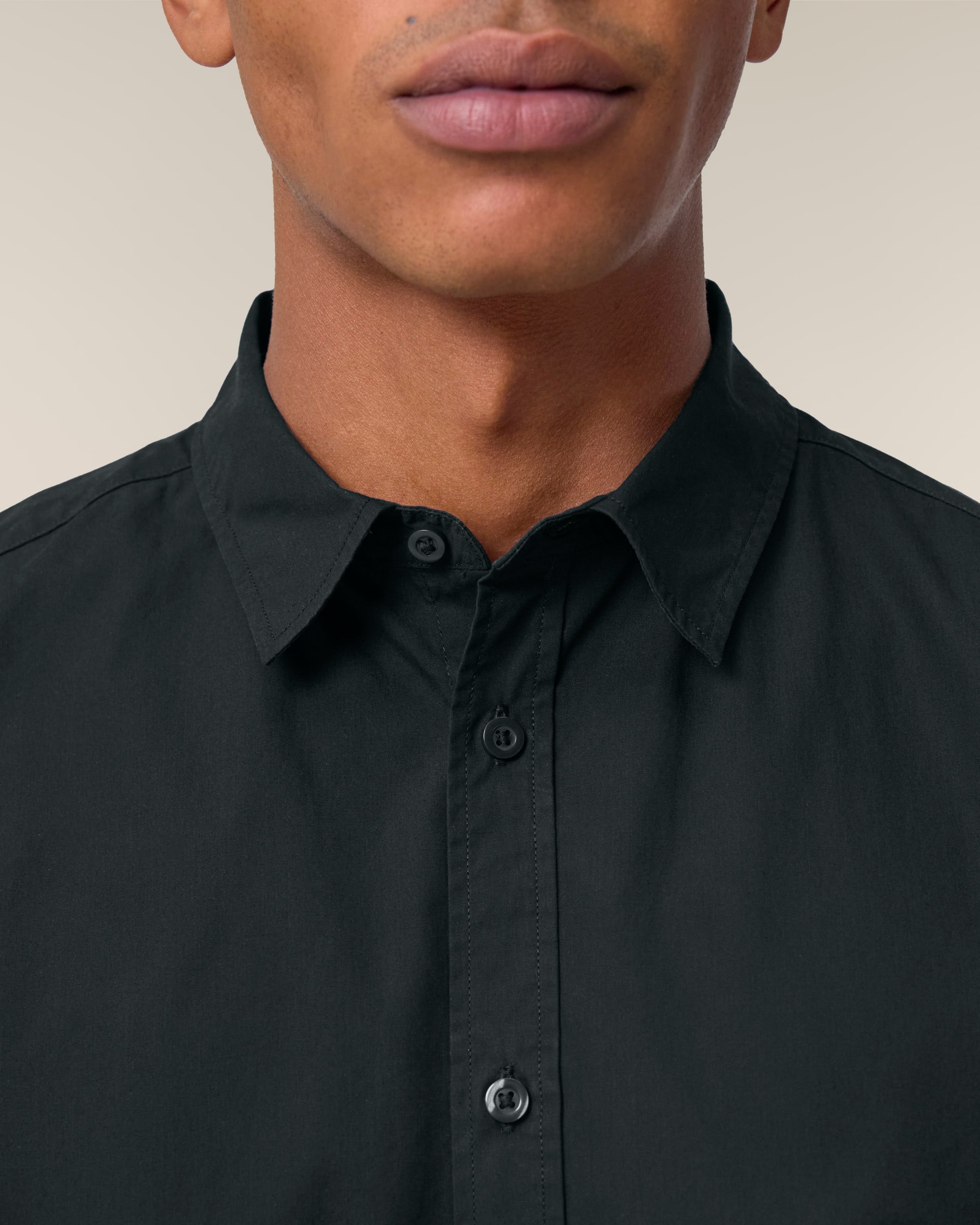 Organic Poplin Long Sleeve Shirt: Mens - REGN