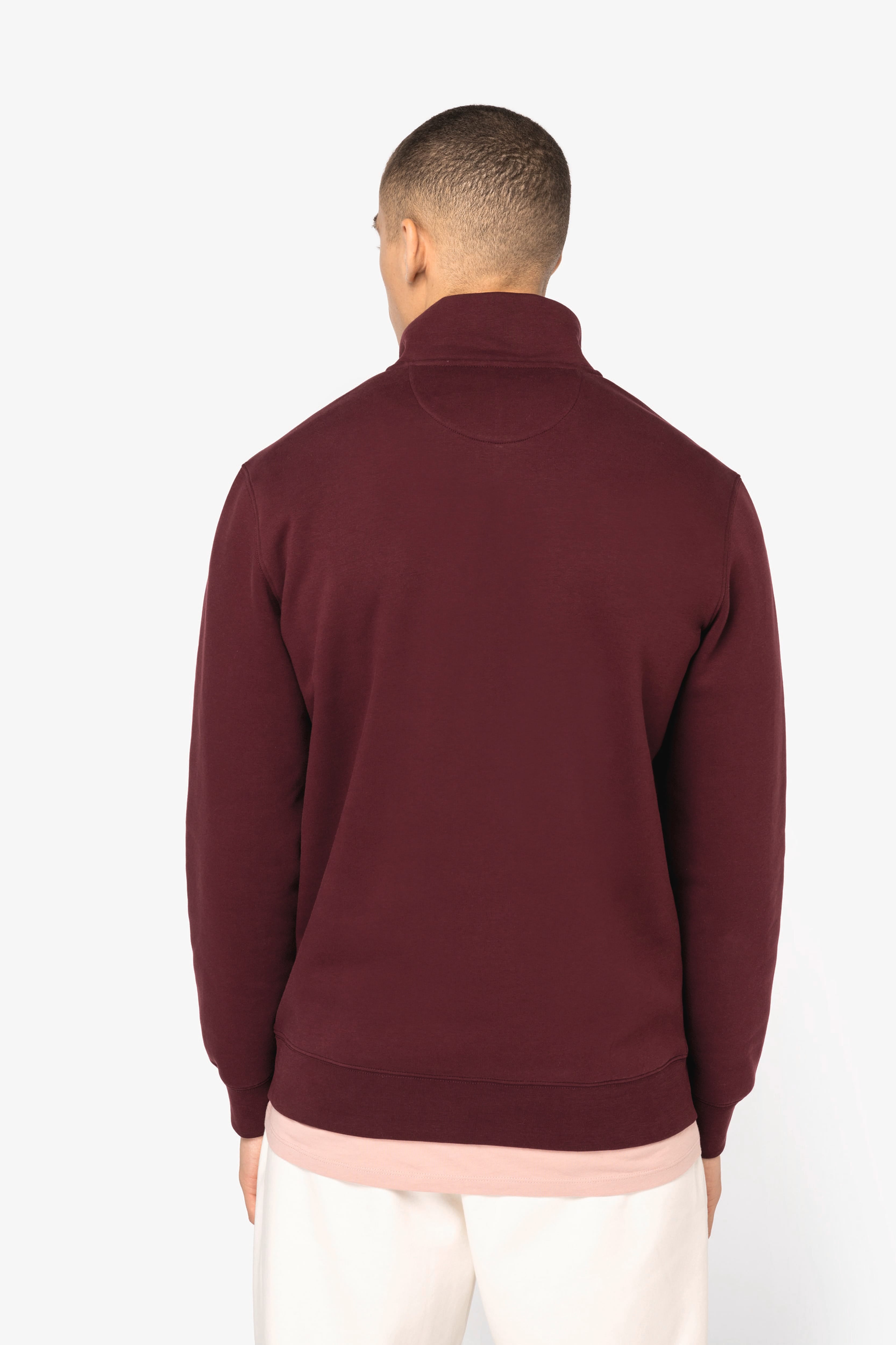 Organic Quarter Zip Sweatshirt: Mens - REGN