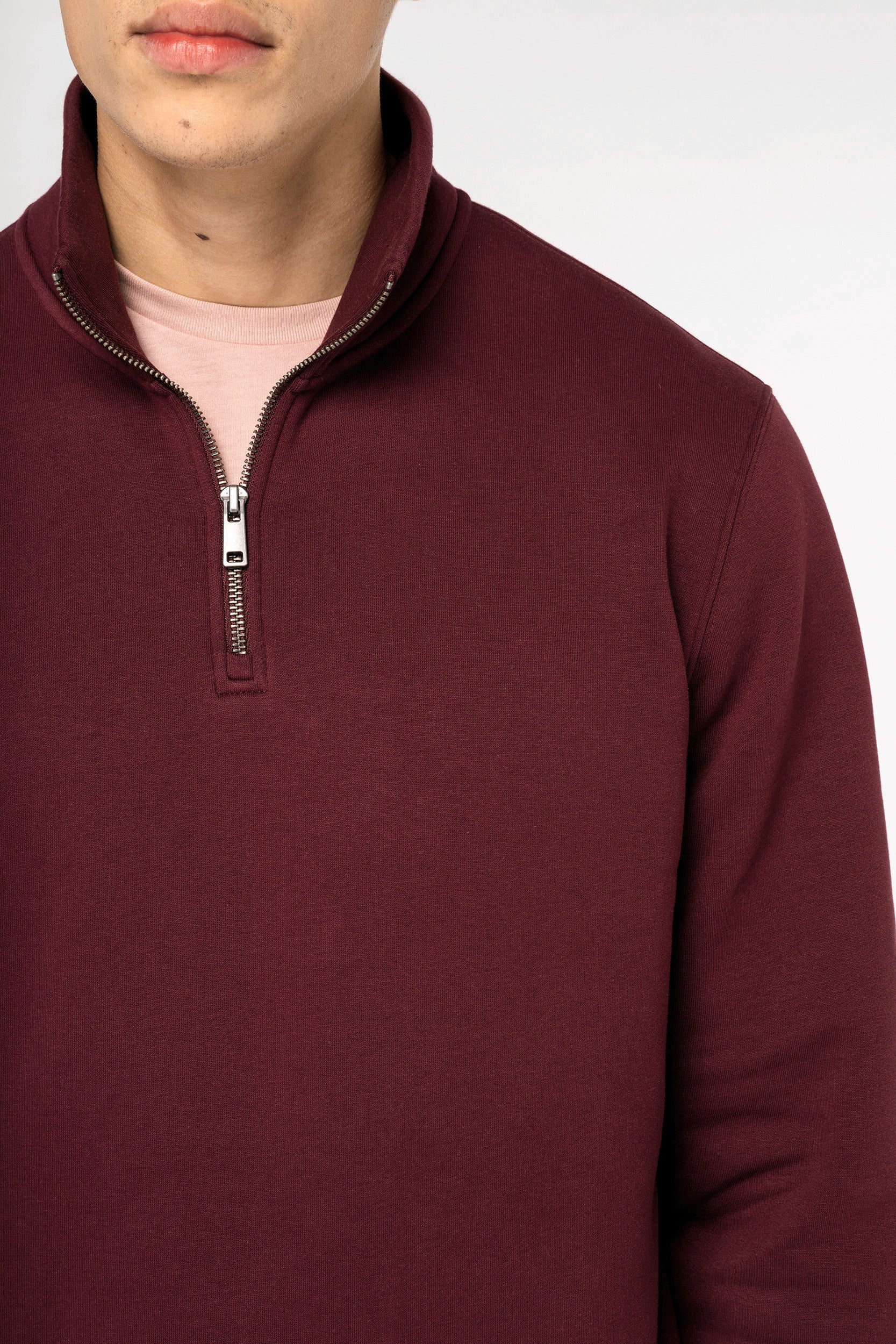 Organic Quarter Zip Sweatshirt: Mens - REGN