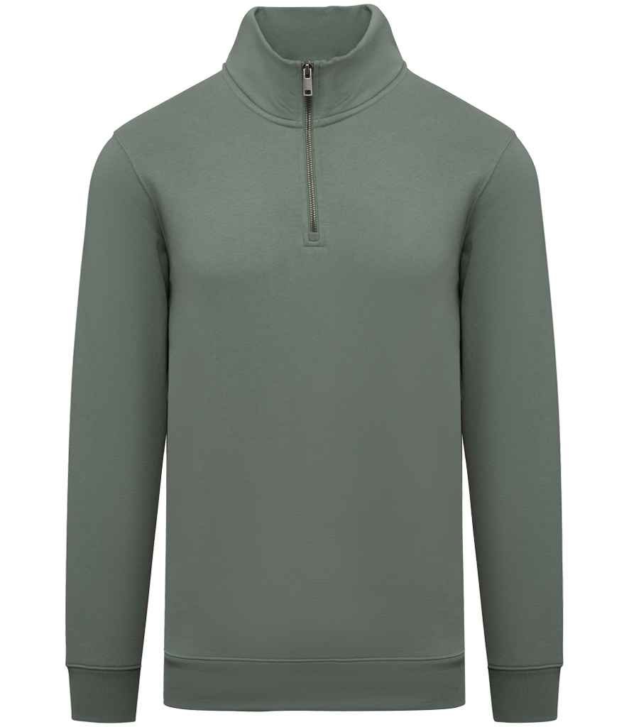 Organic Quarter Zip Sweatshirt: Mens - REGN
