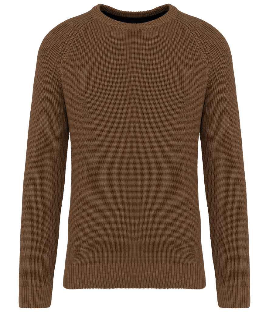 Organic & Recycled Polyester Chunky Knit Sweatshirt - REGN