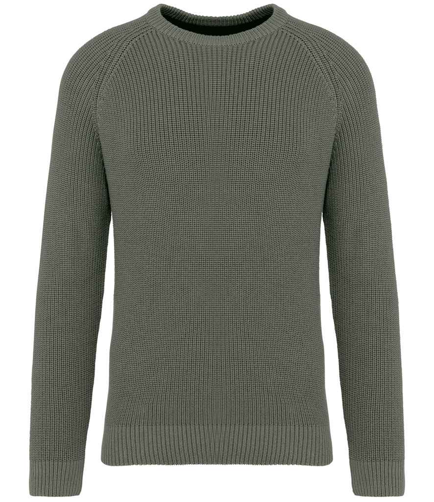 Organic & Recycled Polyester Chunky Knit Sweatshirt - REGN
