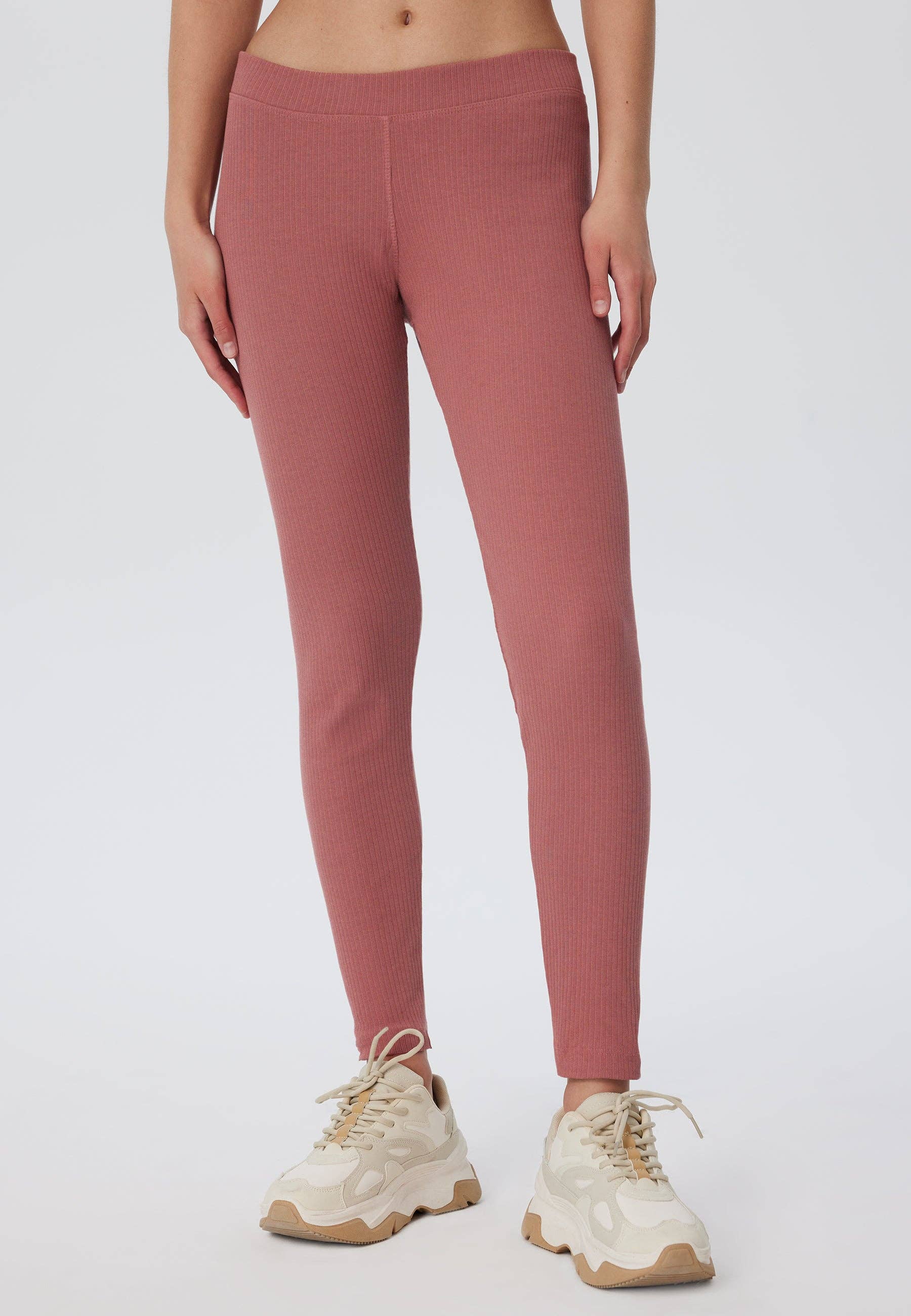 Organic Ribbed Leggings: Womens - REGN