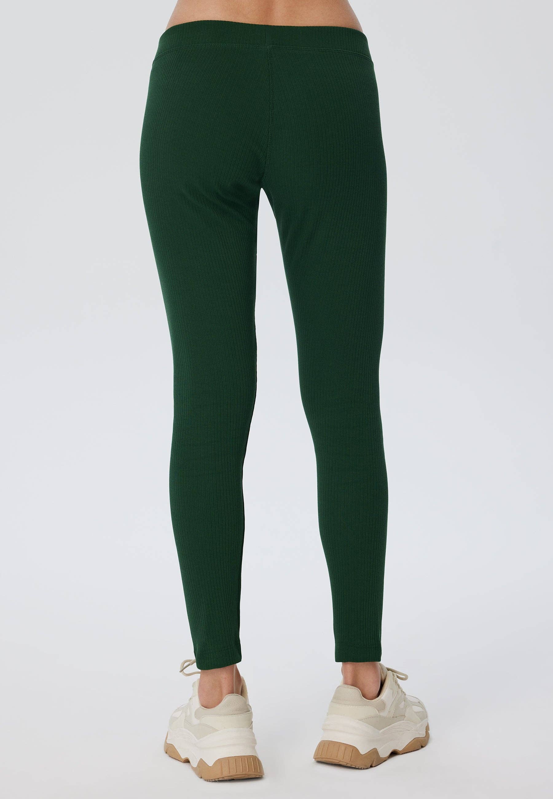 Organic Ribbed Leggings: Womens - REGN