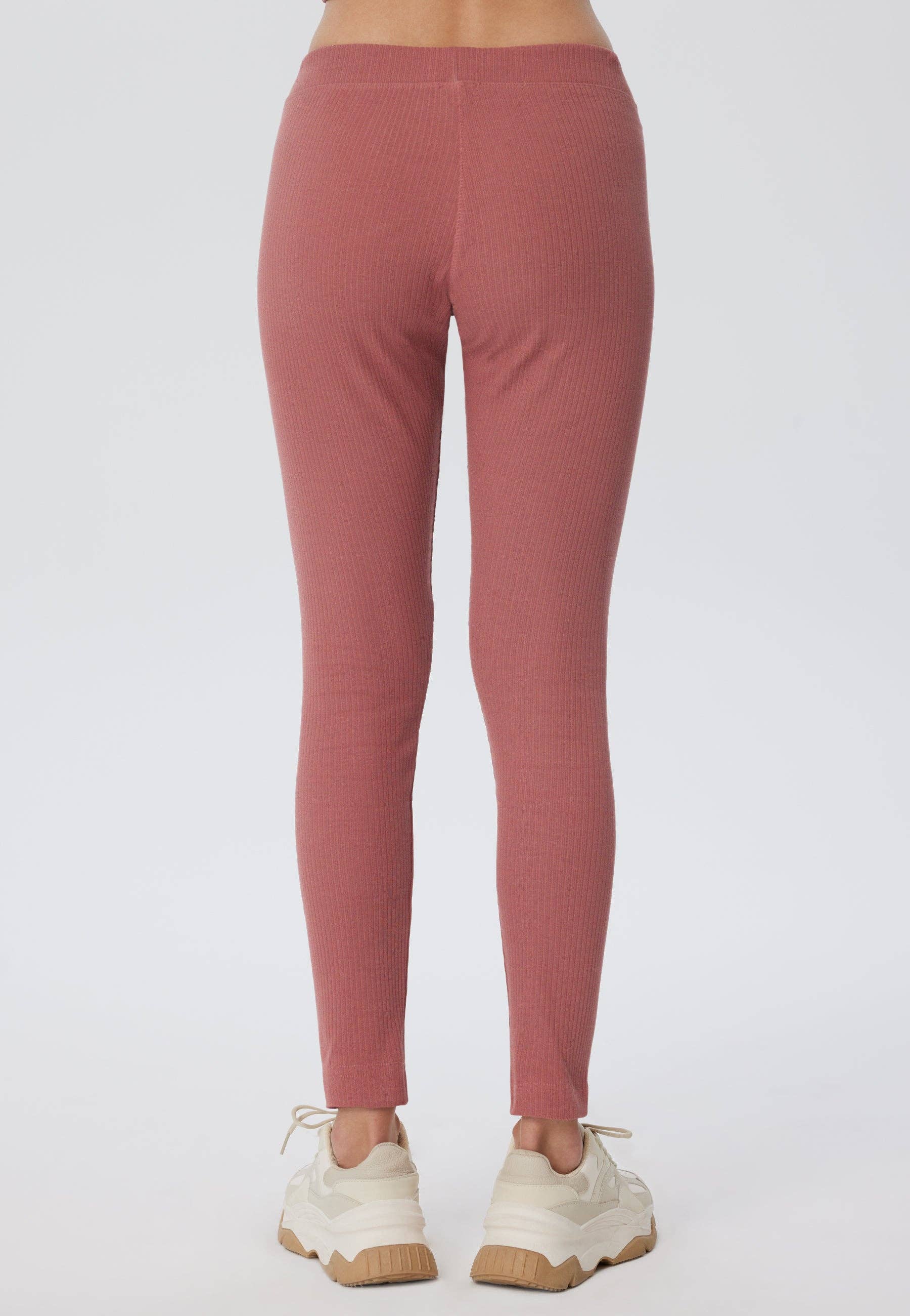 Organic Ribbed Leggings: Womens - REGN