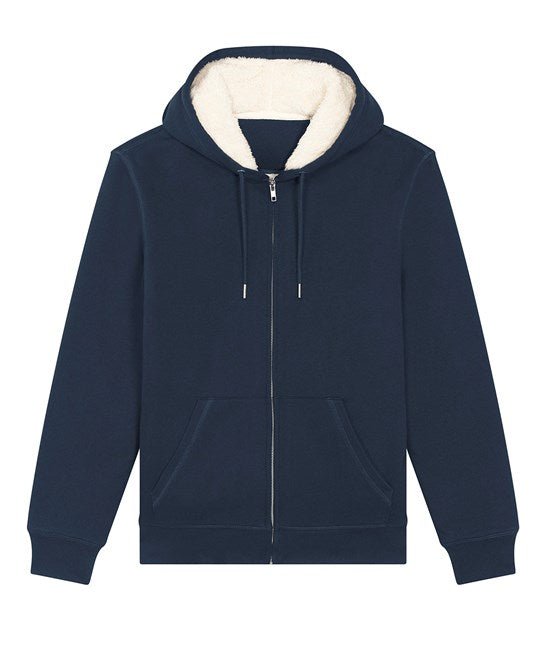 Organic Sherpa Zipped Hooded Sweatshirt: Unisex - REGN